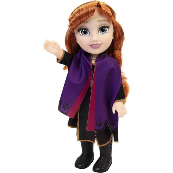 Disney Frozen Muñeca de viaje de 2 Anna 14 pulgadas de alto_1