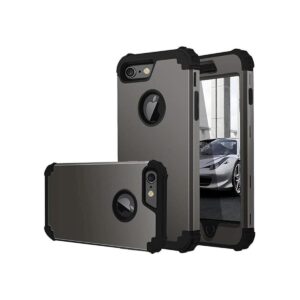 Fingic Funda para iPhone 6 6S 3 en 1 resistente_1