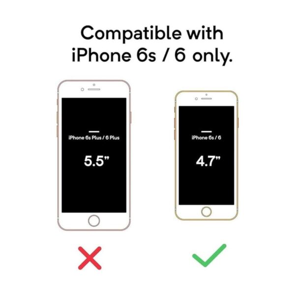 Fingic Funda para iPhone 6 6S 3 en 1 resistente_3