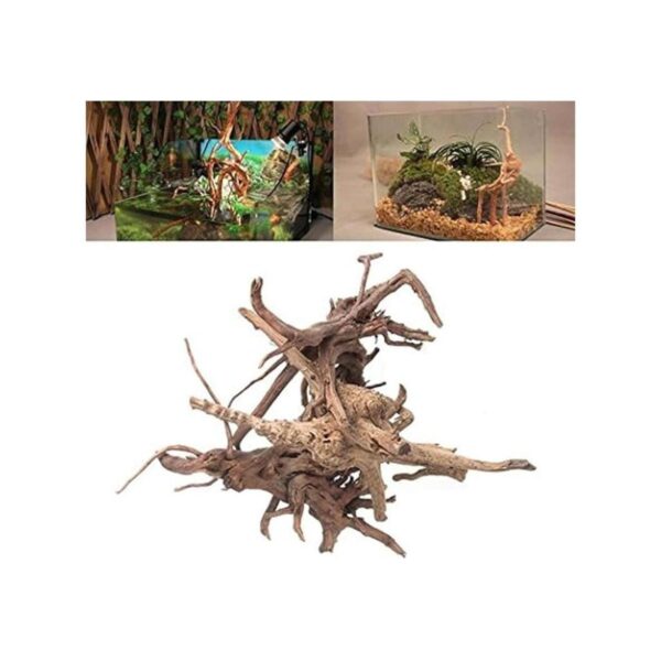 Hamiledyi Driftwood para acuarios reptiles ramas de madera_5
