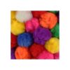 Pompones de 2 pulgadas multicolor 25 piezas_1