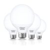 Comzler Bombilla LED de tocador bombillas de globo G25_1