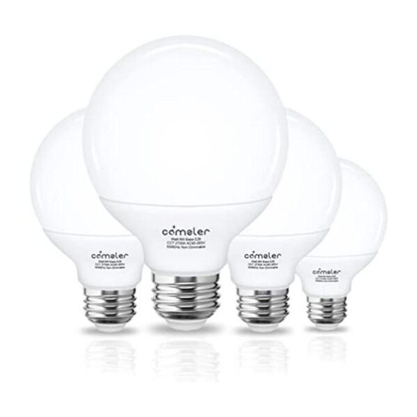 Comzler Bombilla LED de tocador bombillas de globo G25_1
