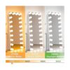 Comzler Bombilla LED de tocador bombillas de globo G25_3