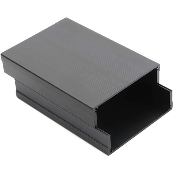 JIUWU Caja electrónica de aluminio para proyectos de