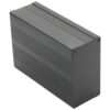 JIUWU Caja electrónica de aluminio para proyectos de