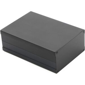 JIUWU Caja electrónica de aluminio para proyectos de