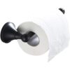 Flybath Soporte de papel higiénico sin cubierta de latón
