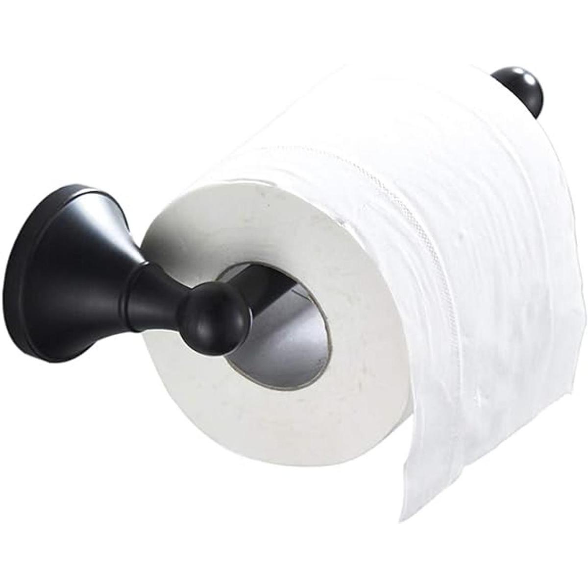 Flybath Soporte de papel higiénico sin cubierta de latón