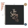 Story Of Us lbum de recortes en relieve para parejas._4