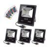 Proyector GLW 20 W RGB LED cambia de color con mando a_1