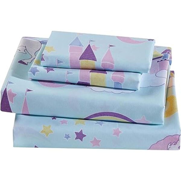 Linen Plus Juego de sábanas para niñas y adolescentes_2
