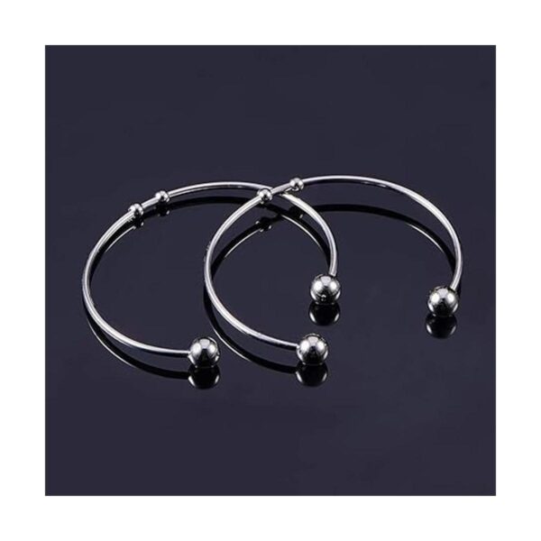 PH PandaHall 20 pulseras abiertas de acero inoxidable para_2
