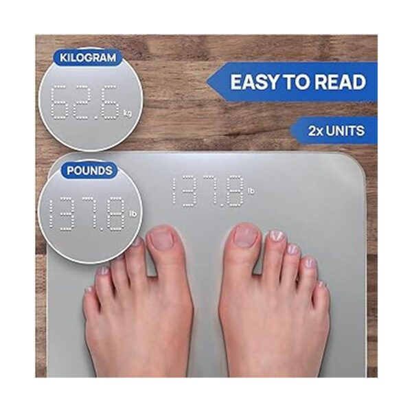 INEVIFIT Báscula de baño báscula digital de alta_2