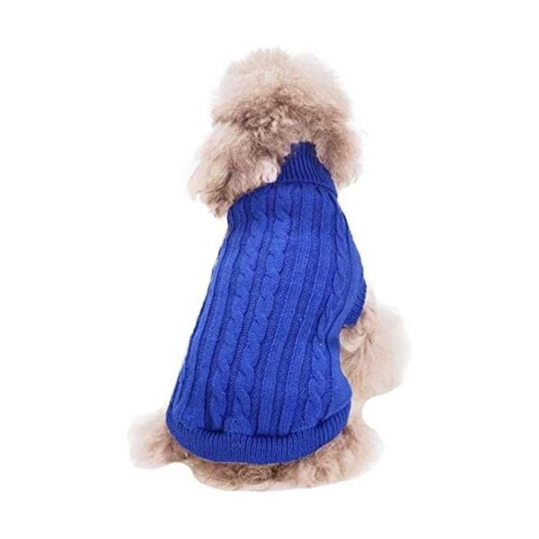 FAMI Suéter clásico de cuello alto para perros pequeños_1