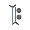 Baby Gate Guru Adaptador extra largo M8 0.315 in para_1