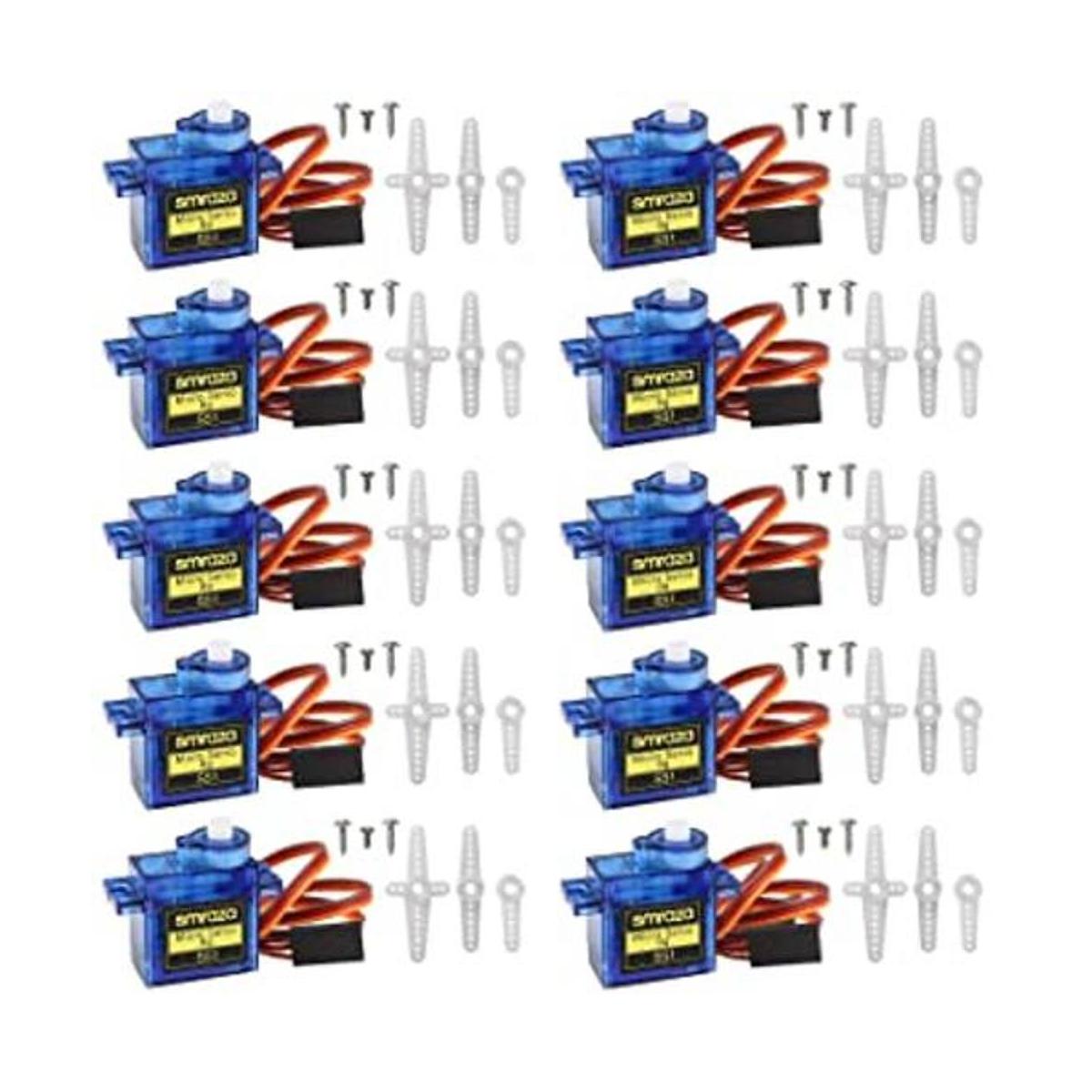 Smraza SG90 9G Micro Servo Metal Kit de motor engranado