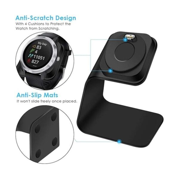 EZCO Base de carga compatible con Garmin Vivoactive 3 4_3