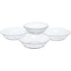 Plato para tarta de acrílico transparente profundo plato