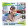 SIMOLIO Auriculares Bluetooth para niños con volumen_4