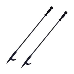 Rocky Mountain Goods Poker para chimenea larga acabado_1