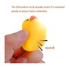 LOUHUA Patito de goma miniatura; juguete de baño para_3