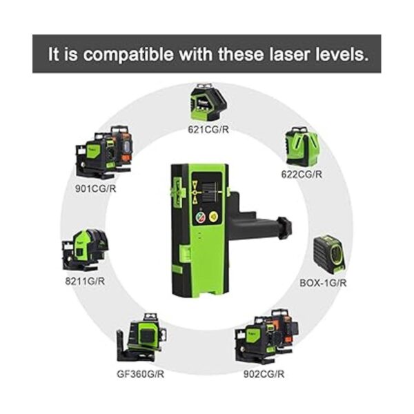 Huepar Detector láser para nivel láser de línea receptor_5