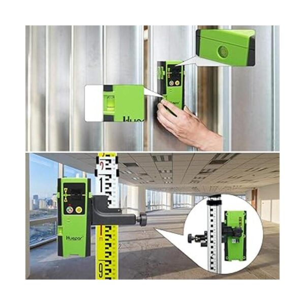 Huepar Detector láser para nivel láser de línea receptor_6