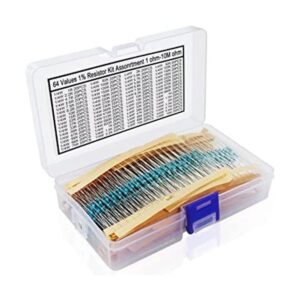 Kit de resistencia de 1280 piezas 64 valores 1 de