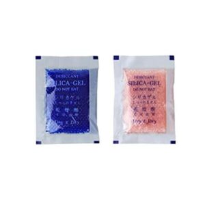 Dry Dry 0.35 oz 100 paquetes paquetes de gel de sílice_1