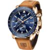 BENYAR Relojes de cuarzo para hombre cronógrafo de_1