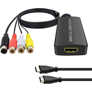 Dingsun SVideo a HDMI Converter 3RCA AV SVideo RL Audio_1