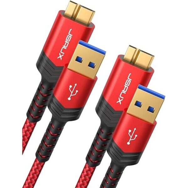 Cable micro USB 3.0 1 pie 3.3 pies JSAUX USB 3.0_1