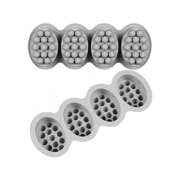 Fewo 2 moldes de silicona para barra de masaje 4