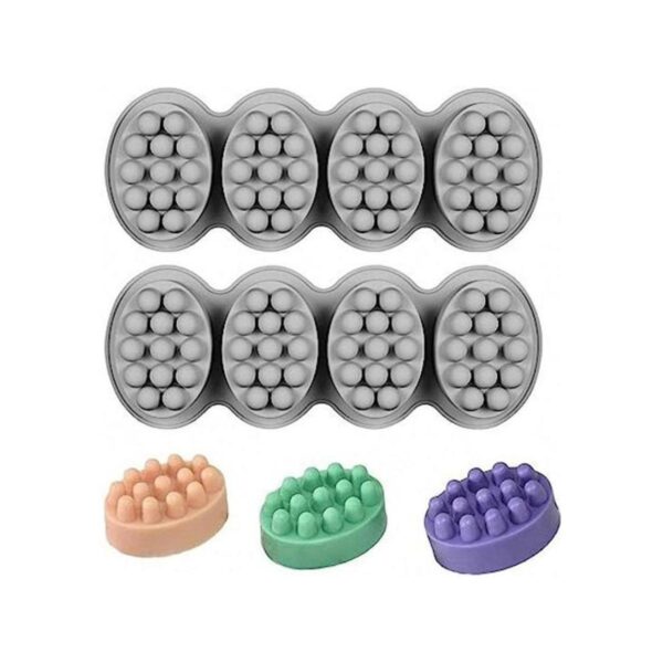 Fewo 2 moldes de silicona para barra de masaje 4