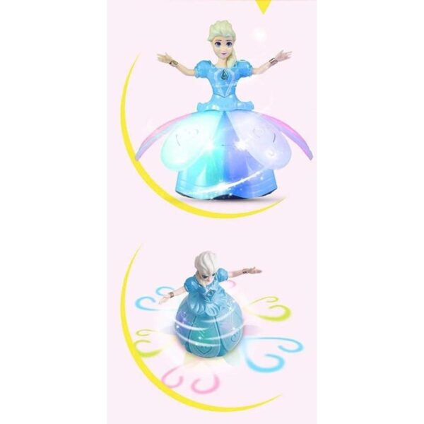 JOYSAE Muñecas de princesa que funcionan con pilas para_4