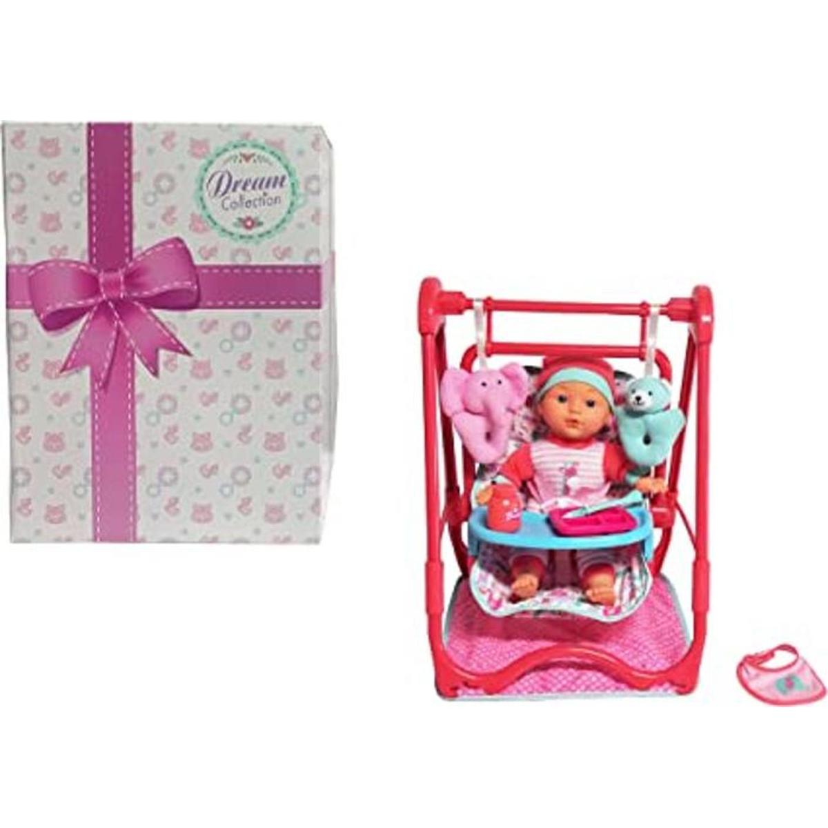 DREAM COLLECTION Juego de silla alta 4 en 1 para bebé de