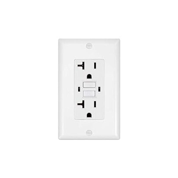 GFCI Receptáculo de salida blanca resistente a la_2