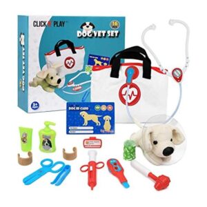 Click N Play Juego de juego veterinario para examinación_1