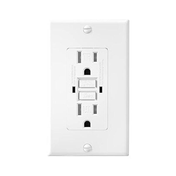 GFCI Receptáculo de salida blanca salida GFCI resistente_2