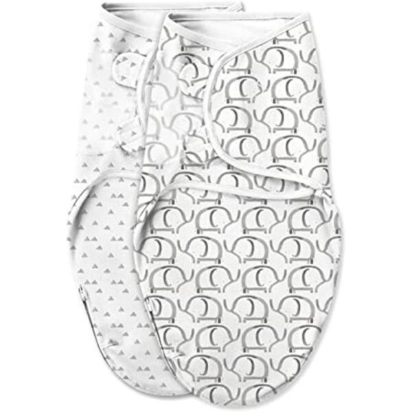 SwaddleMe Luxe Easy Change Swaddle Ellie