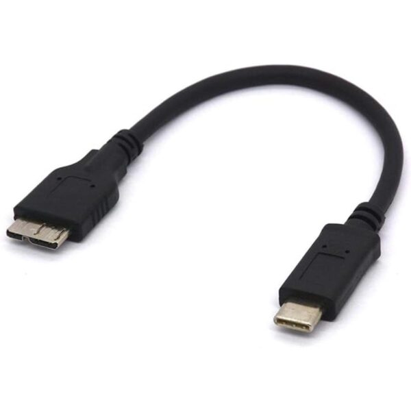 GLHONG Cable corto USB C a Micro B Cable tipo C 3.0 a_5