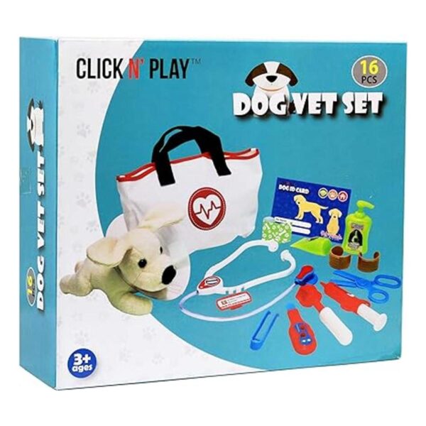 Click N Play Juego de juego veterinario para examinación_4
