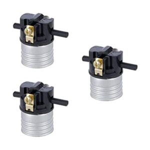 EFINEHOME Juego de 3 focos de encendido y apagado base_1