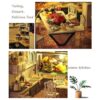 Kisoy Kit de casa de muñecas en miniatura con accesorios_4