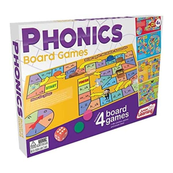 Junior Learning JL422 Juegos de mesa fonética multicolor_1