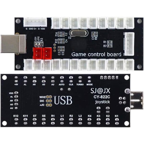 SJJX Arcade Game DIY Kit 2 Player Zero Delay USB Encoder