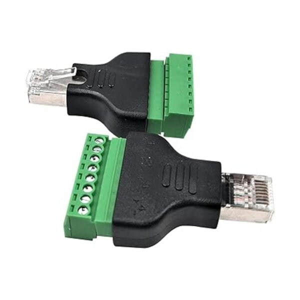 Poyiccot Juego de 2 adaptadores de red RJ45 Ethernet8p8c_4