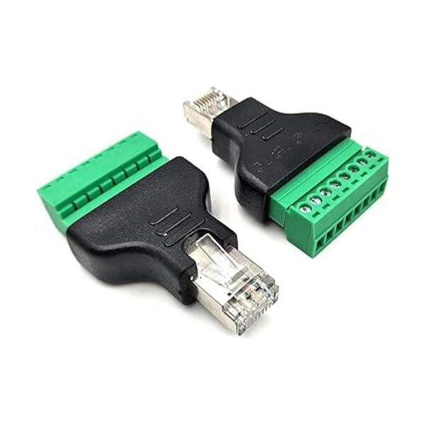 Poyiccot Juego de 2 adaptadores de red RJ45 Ethernet8p8c_2