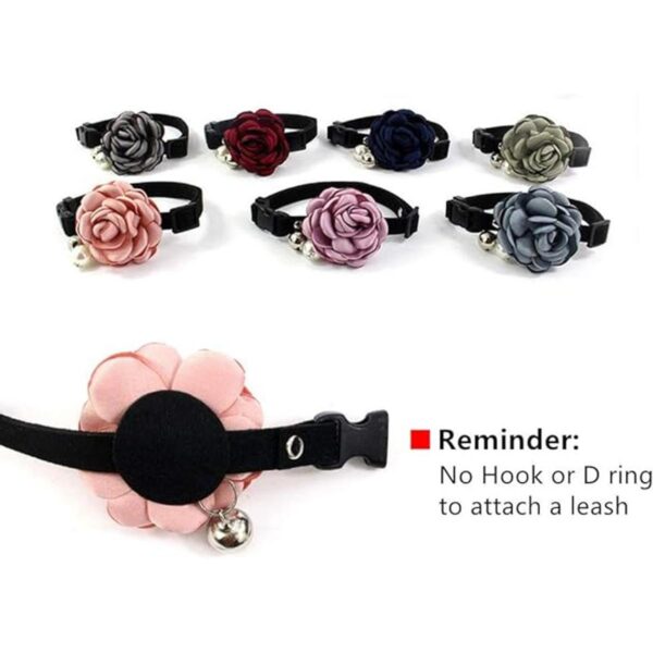 PETFAVORITES Everflowering Collar de perro con flor de_4